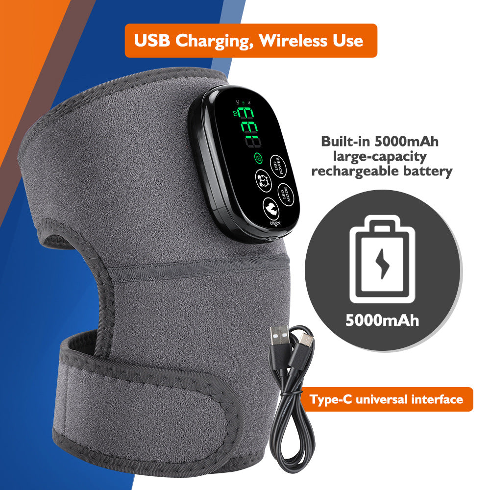 多機能 赤外線 LED 温熱サポーター 44灯（660nm＋850nm）膝・肩・肘用 充電式 理学療法対応 ユニバーサルモデル