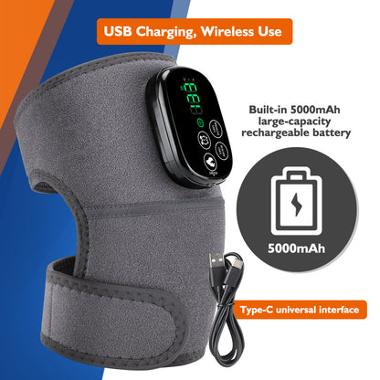 多機能 赤外線 LED 温熱サポーター 44灯（660nm＋850nm）膝・肩・肘用 充電式 理学療法対応 ユニバーサルモデル